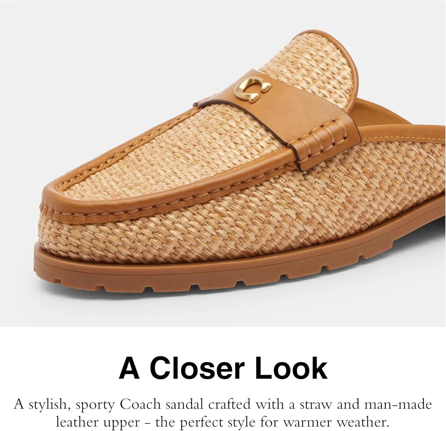 Coach Women's Jocelyn Backless Loafer Slipper
