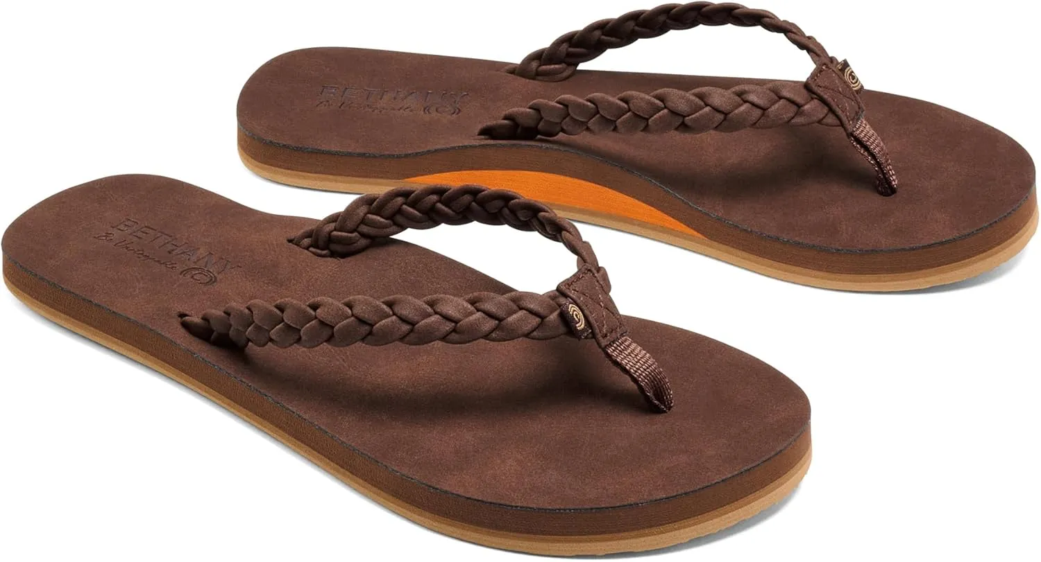 Cobian Women's Sandal Bethany Braided Pacifica Flip Flops