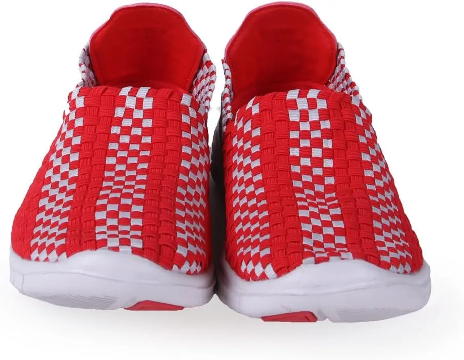 Comfy Feet NCAA Woven Colors Comfy Slip On Shoes