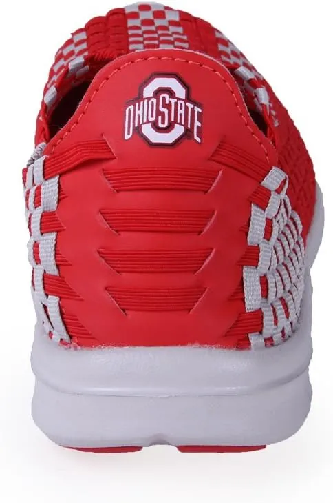 Comfy Feet NCAA Woven Colors Comfy Slip On Shoes