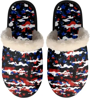 Comfy House Shoes Women Size XS-XL for Girls Fuzzy Slippers for Men Cotton Slippers