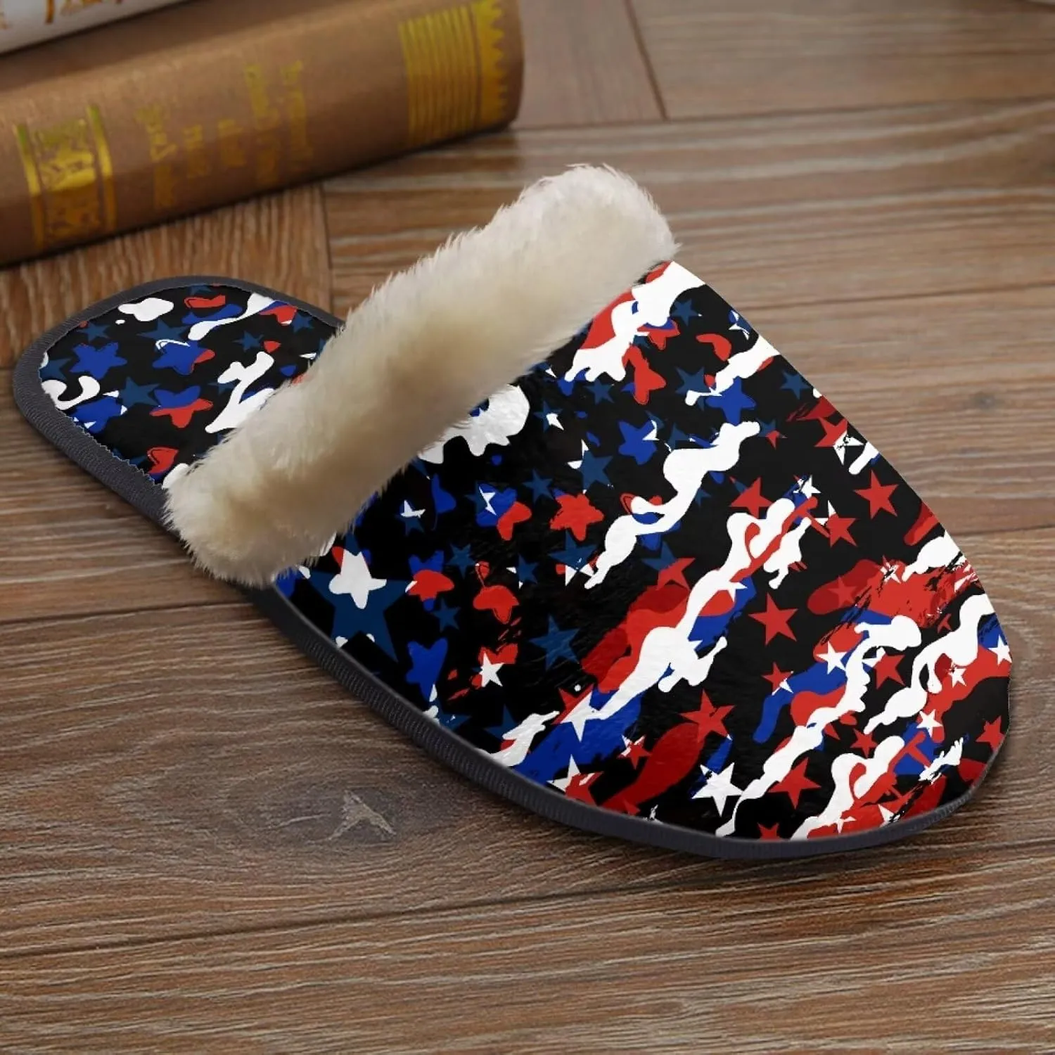 Comfy House Shoes Women Size XS-XL for Girls Fuzzy Slippers for Men Cotton Slippers