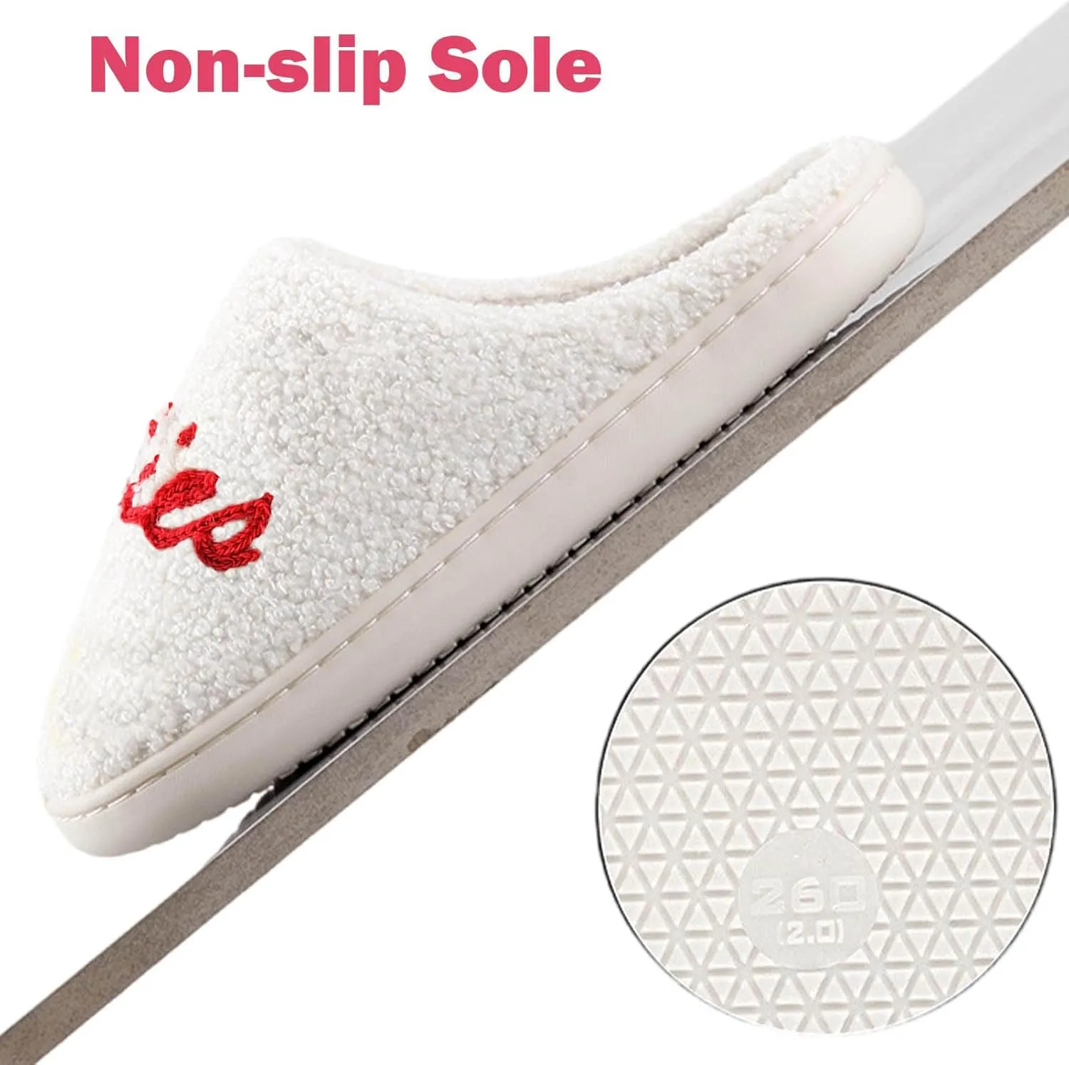 Comfy House Slippers For Women Men, Ladies Fuzzy Bedroom Slippers,indoor Outdoor Memory Foam Shoes