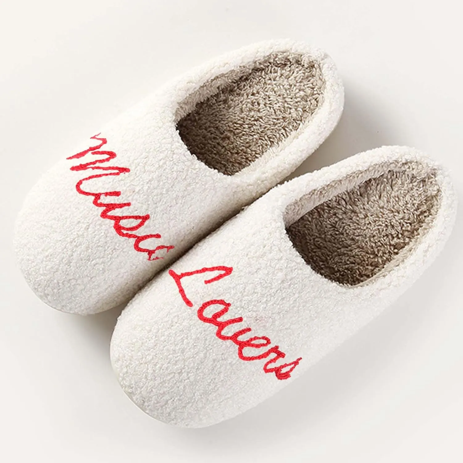 Comfy House Slippers For Women Men, Ladies Fuzzy Bedroom Slippers,indoor Outdoor Memory Foam Shoes