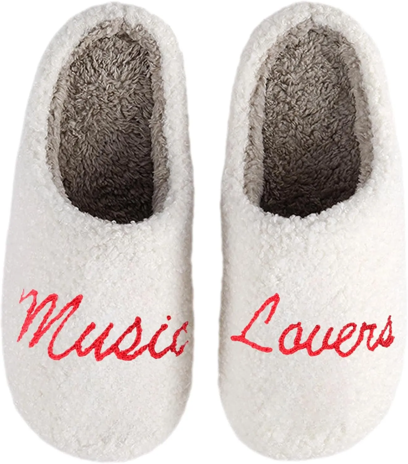 Comfy House Slippers For Women Men, Ladies Fuzzy Bedroom Slippers,indoor Outdoor Memory Foam Shoes