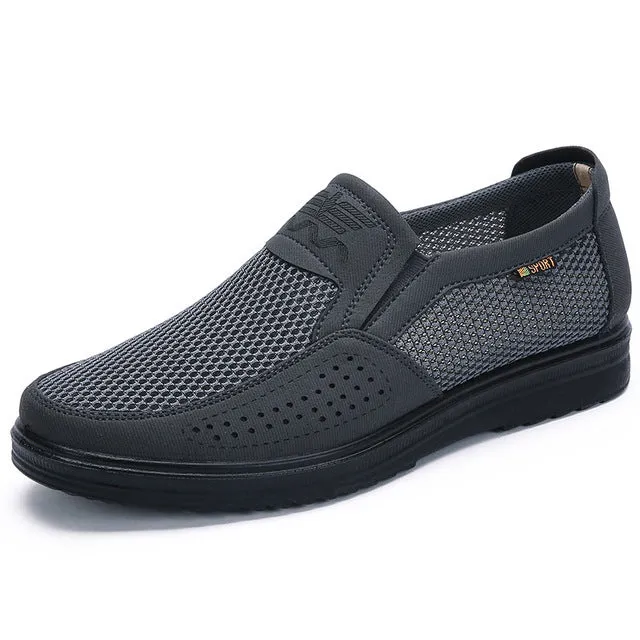 Compact Summer 38-48 Casual Merkmak Shoes Very Comfortable Men Shoes Men'S Casual Impressive variety sho For Loafer Style Mesh High-End Flats Men Creepers
