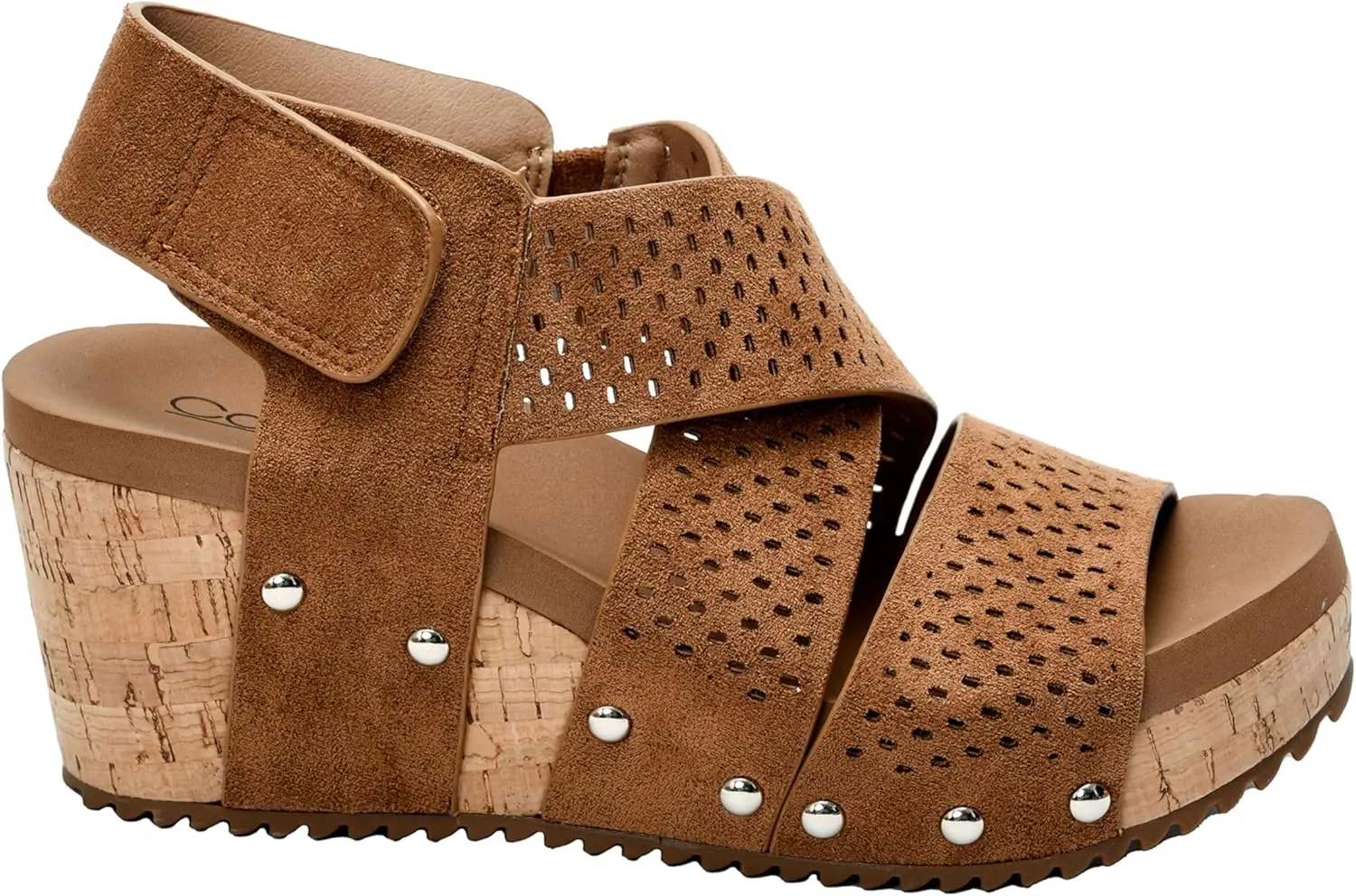 Corkys Footwear Womans Guilty Pleasure Wedge Sandal
