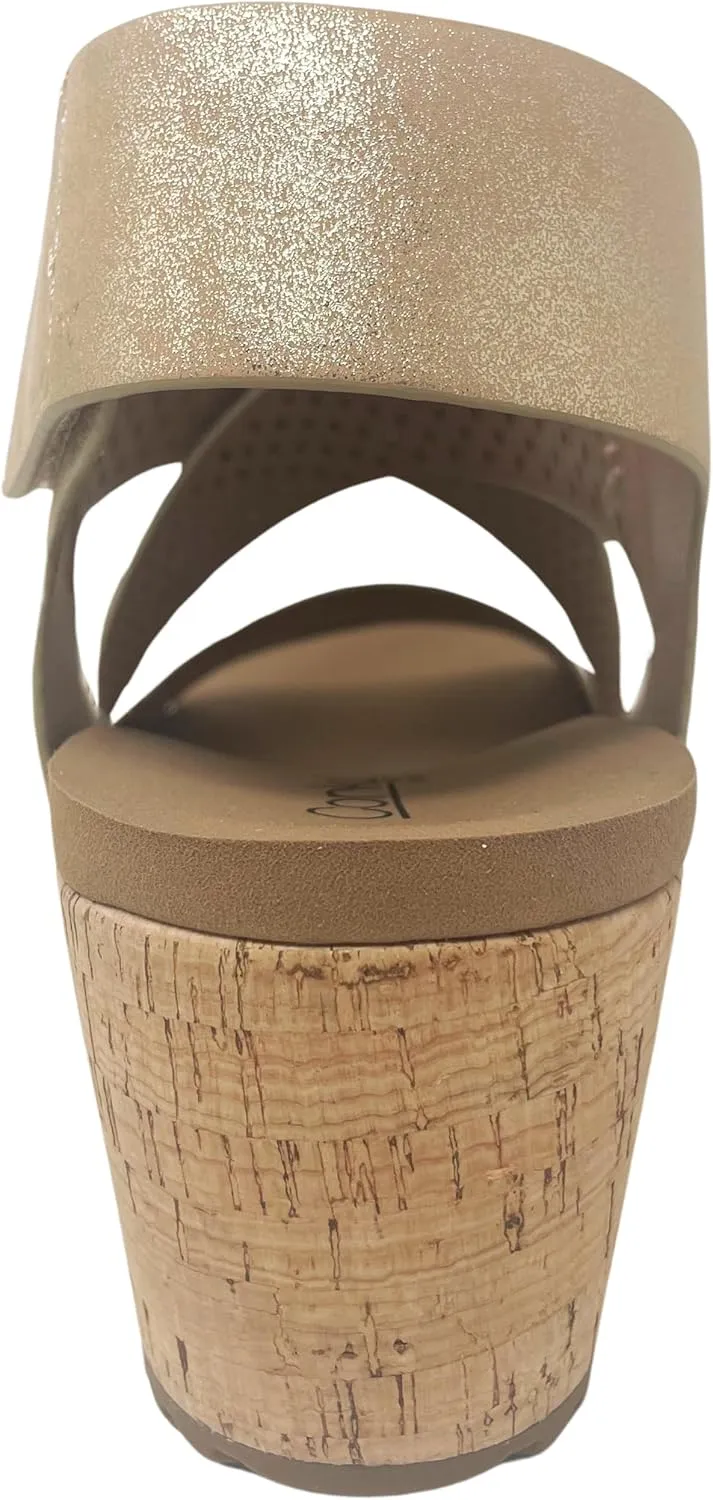 Corkys Footwear Womans Guilty Pleasure Wedge Sandal
