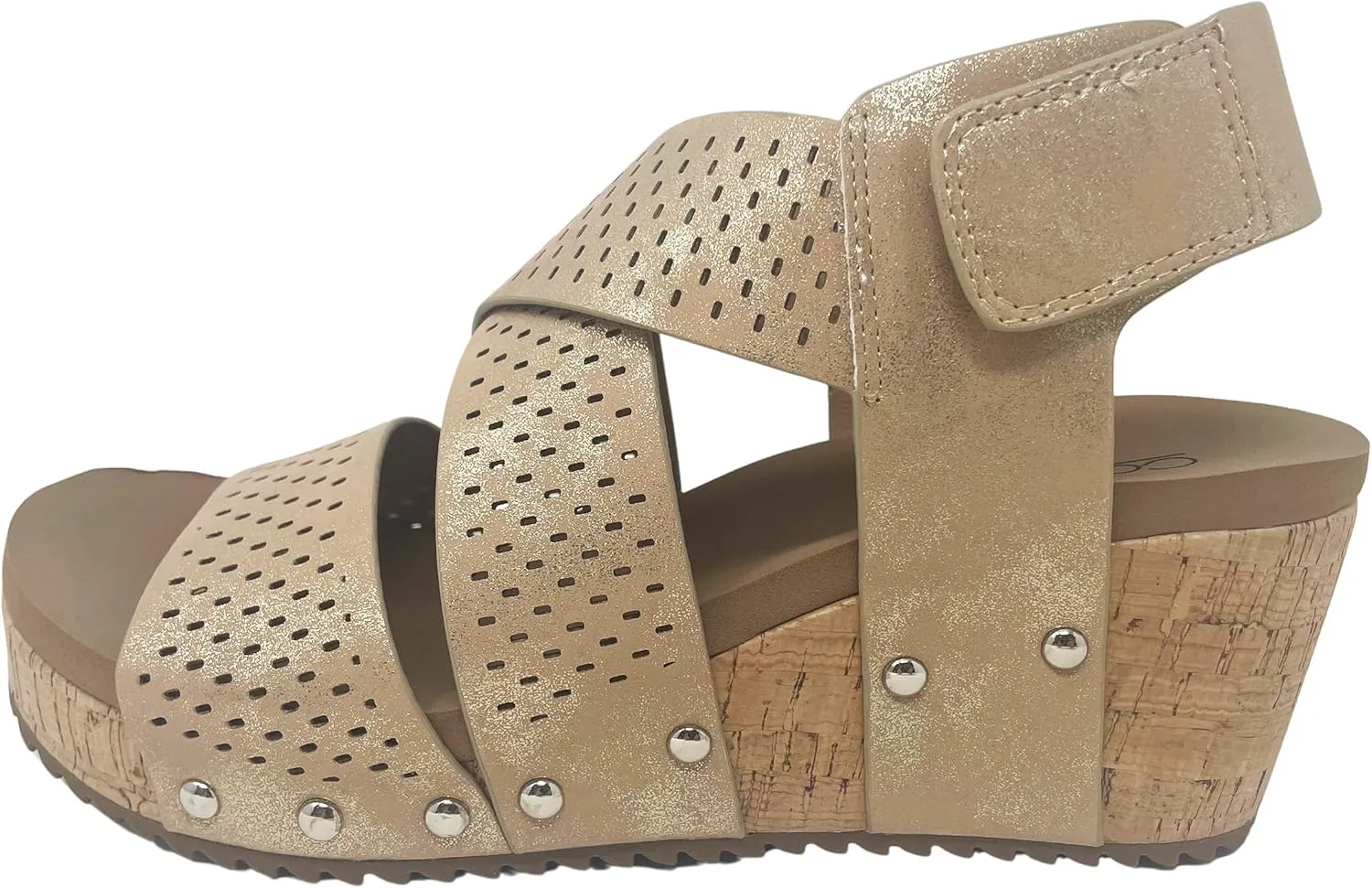 Corkys Footwear Womans Guilty Pleasure Wedge Sandal