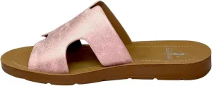 Corkys Footwear Women's Bogalusa Casual Modern Slip On Sandal