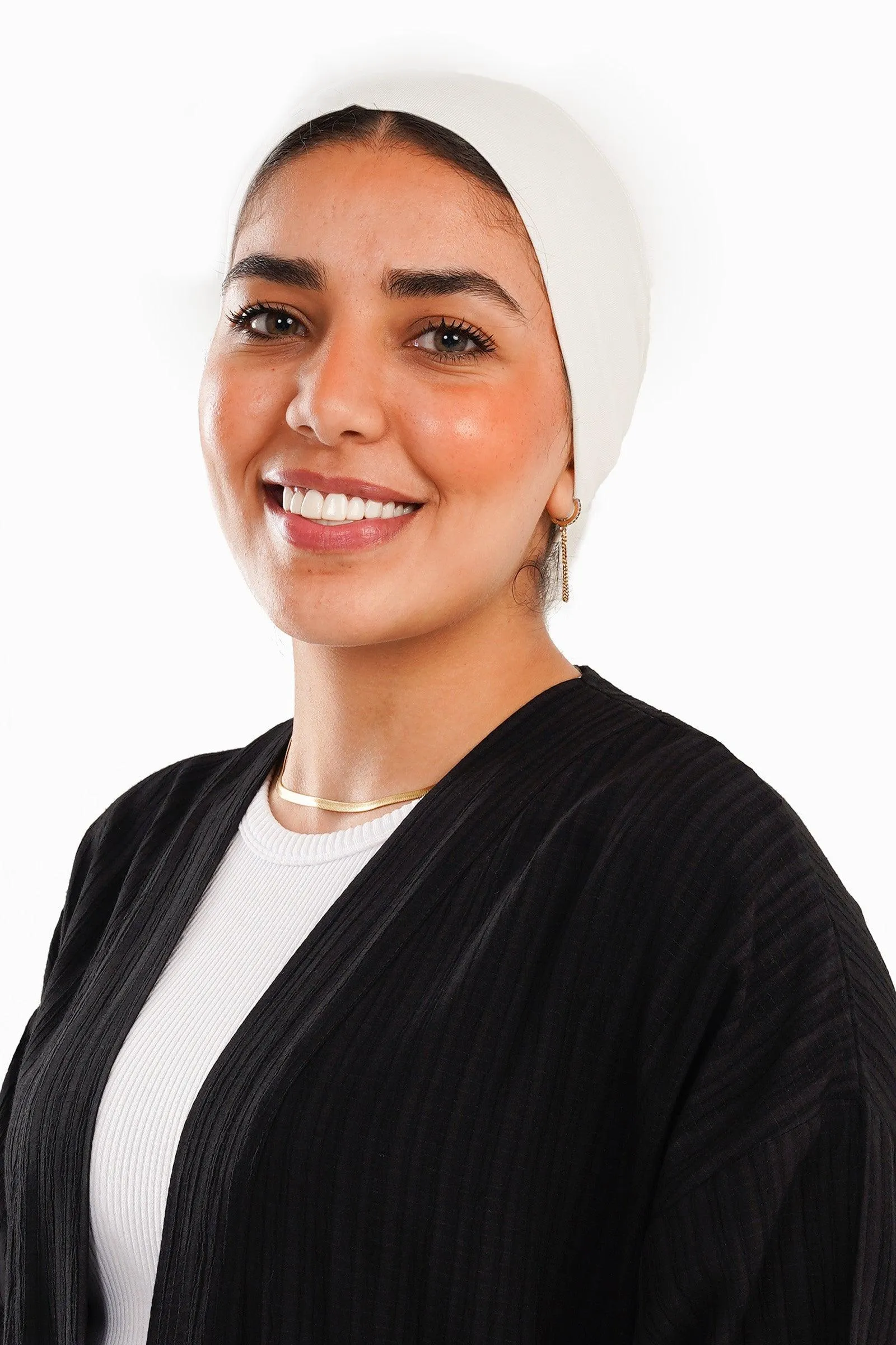 Cotton Slip-on Hijab Cap