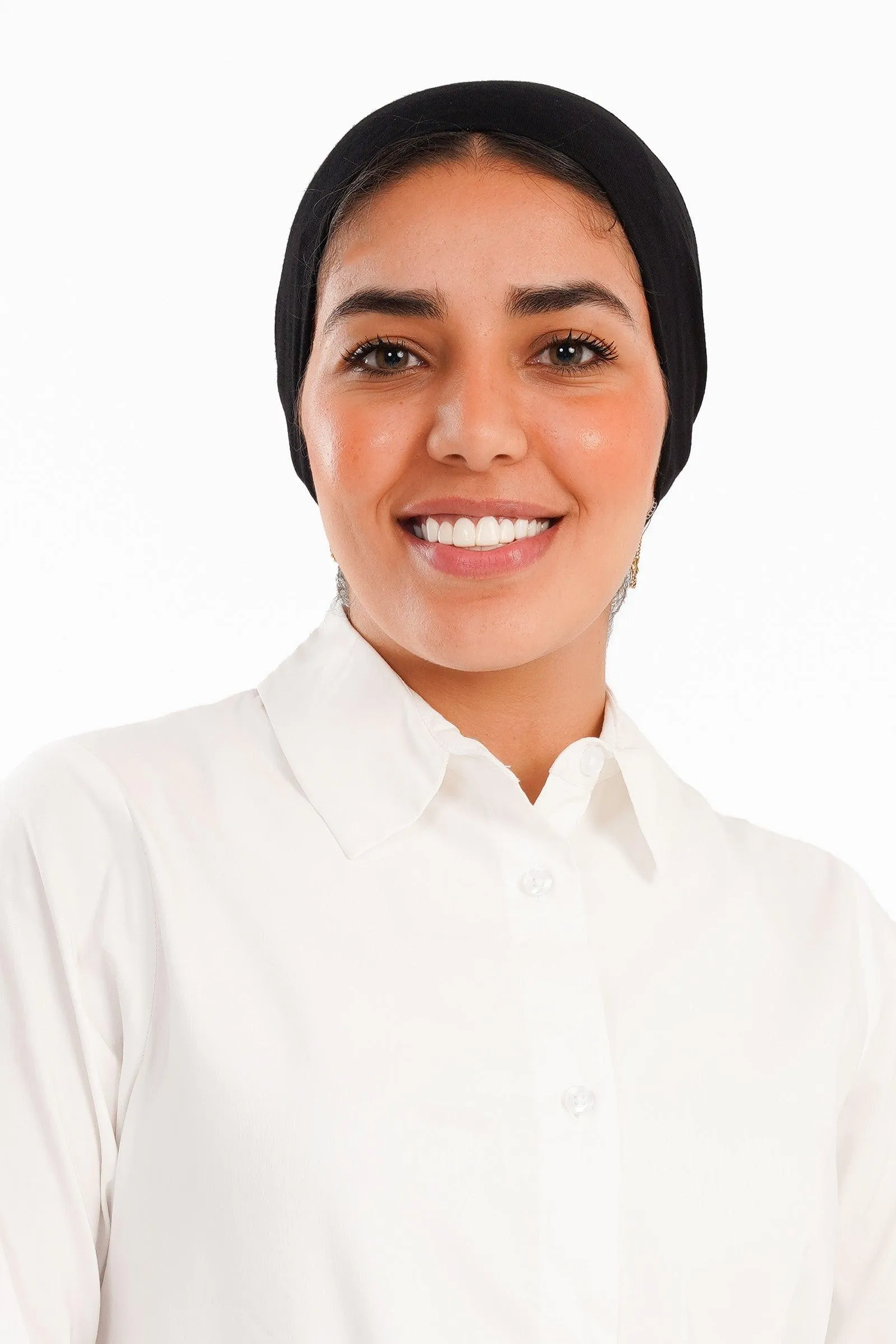 Cotton Slip-on Hijab Cap