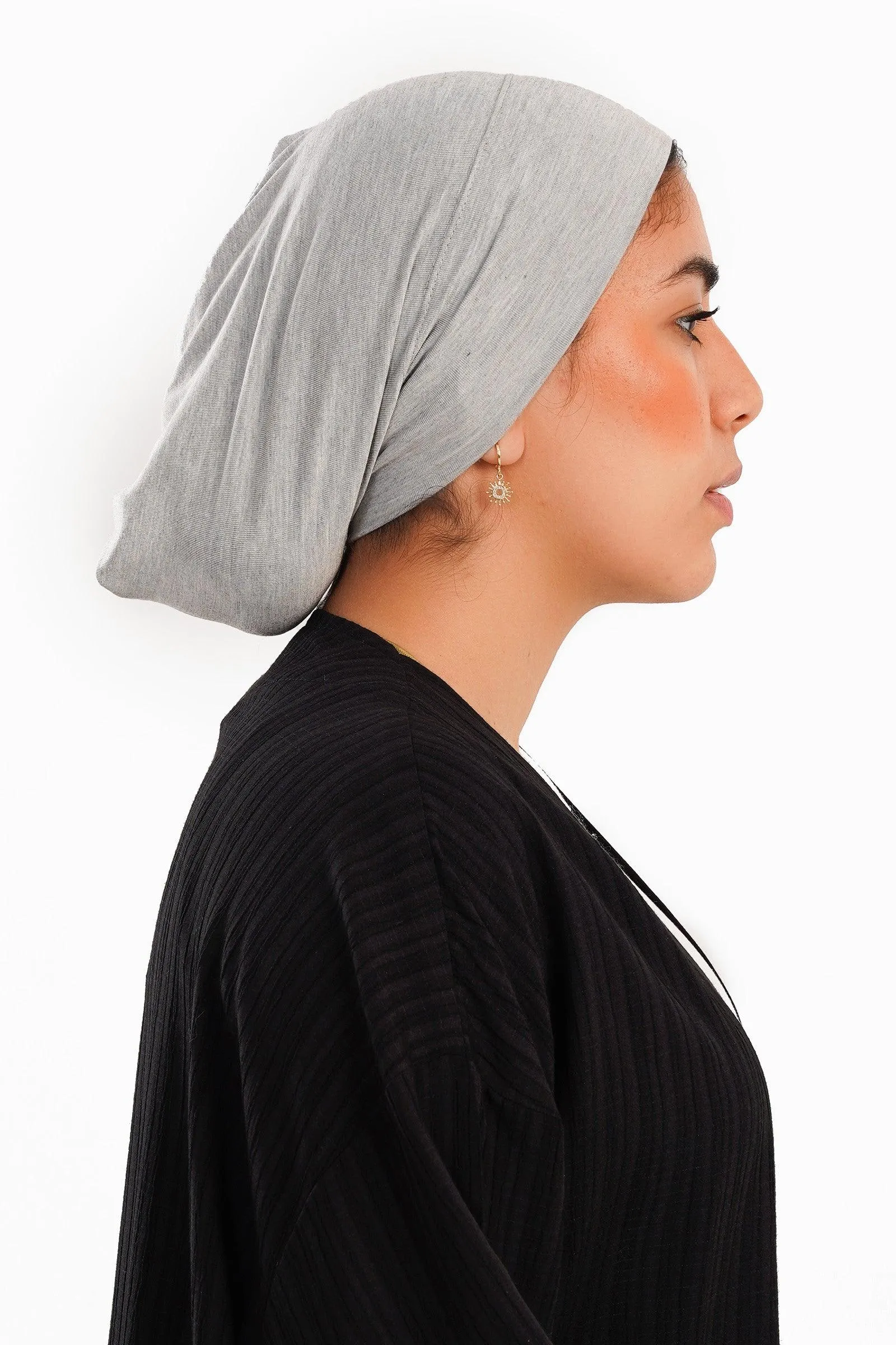 Cotton Slip-on Hijab Cap