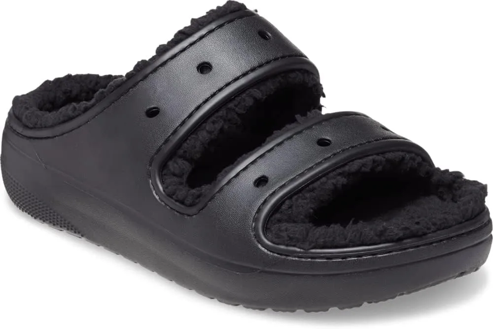 Crocs Unisex-Adult Classic Cozzzy Platform Sandals | Fuzzy Slippers Slide