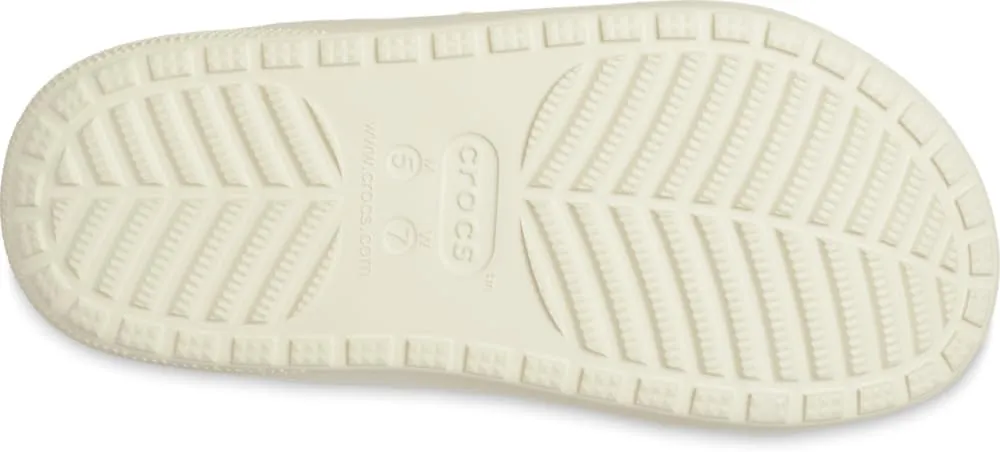 Crocs Unisex-Adult Classic Cozzzy Platform Sandals | Fuzzy Slippers Slide