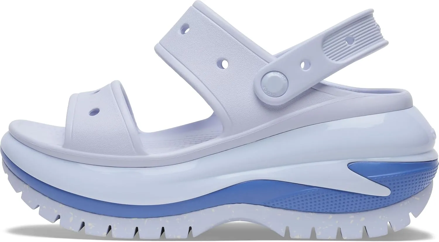 Crocs Unisex Classic Mega Crush Platform Sandals Wedge