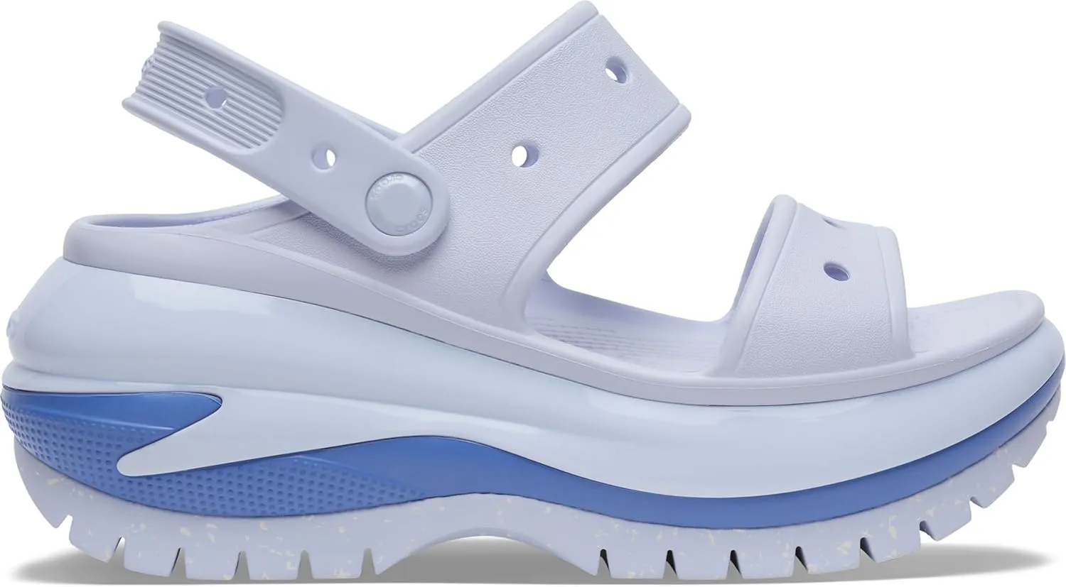 Crocs Unisex Classic Mega Crush Platform Sandals Wedge