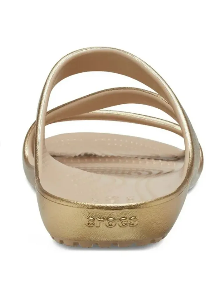 Crocs Women Kadee II Metallic Sandal In Gold (Pre-Order)