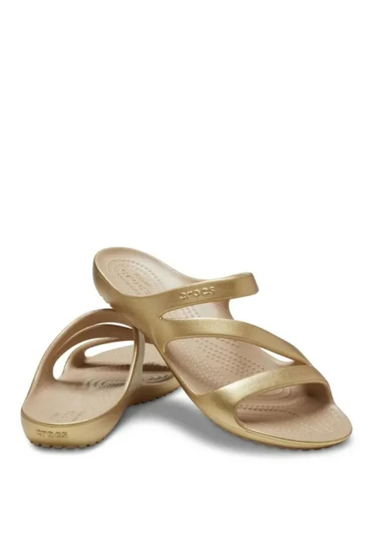 Crocs Women Kadee II Metallic Sandal In Gold (Pre-Order)