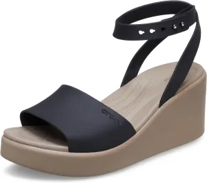 Crocs Women's Brooklyn Ankle Strap Wedges Sandal