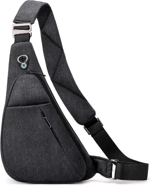 Crossbody Bag Anti-Theft Lightweight Casual Shoulder Backpack Sling Chest Bag Belt Rucksack for Travel Bicycle Sport