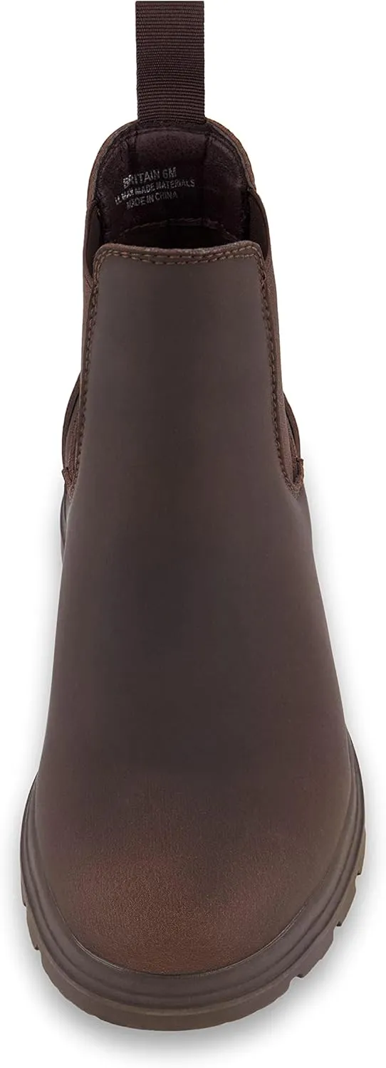 CUSHIONAIRE Women's Britain slip on chelsea boot  Memory Foam, Wide Widths Available