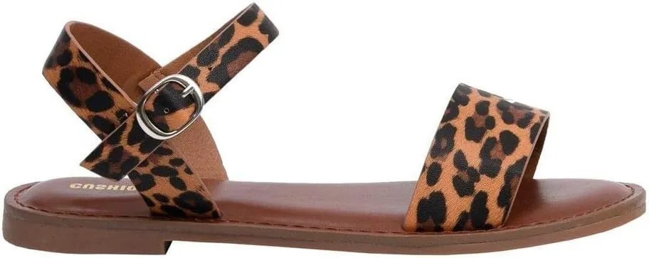 CUSHIONAIRE Women's Clara One Band Ankle Strap Sandal  Memory Foam, Wide Widths Available
