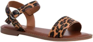 CUSHIONAIRE Women's Clara One Band Ankle Strap Sandal  Memory Foam, Wide Widths Available