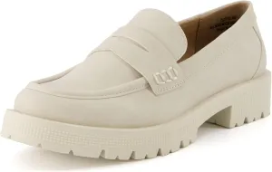 CUSHIONAIRE Women's Curtis Slip on Loafer  Memory Foam, Wide Widths Available