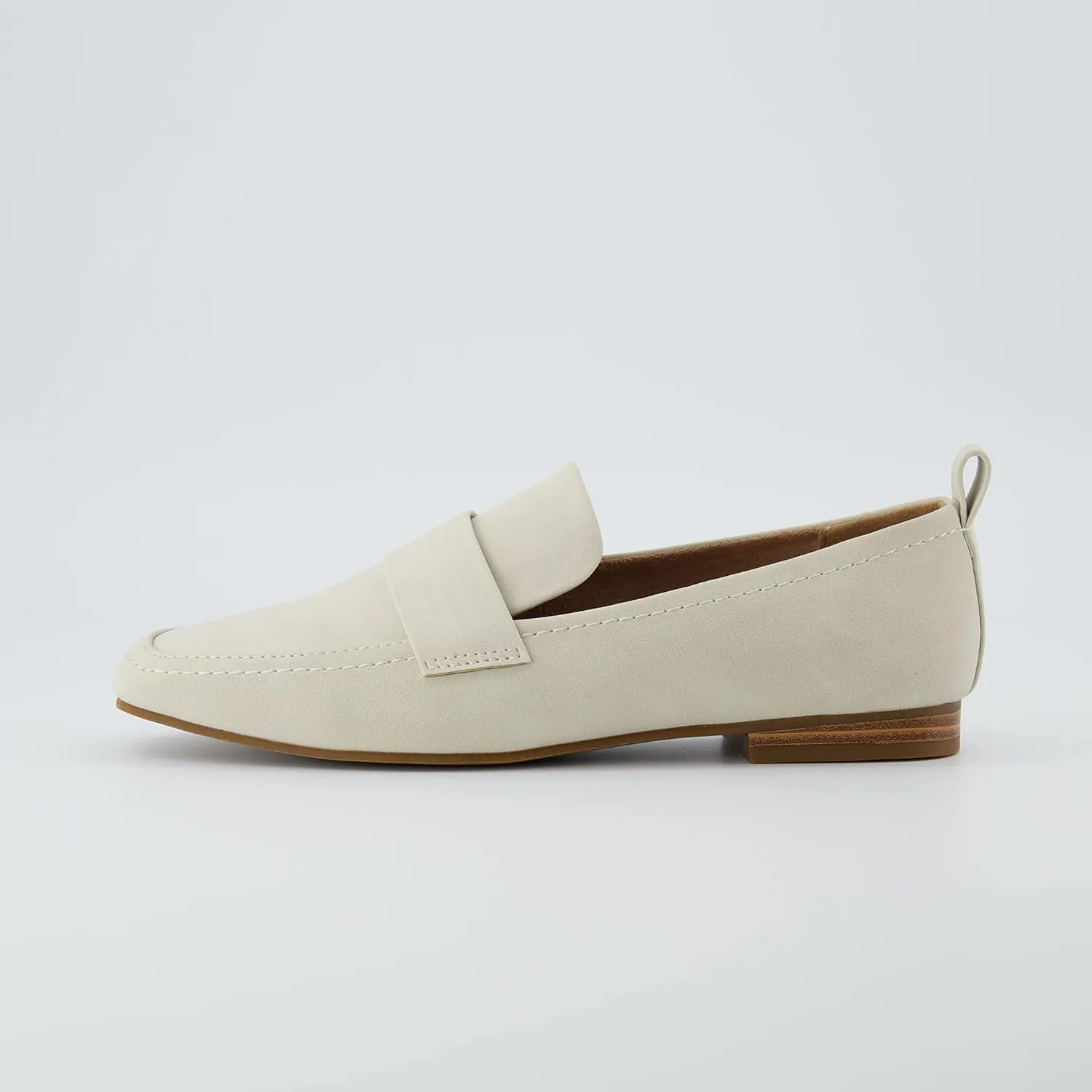 CUSHIONAIRE Women's Gramercy Slip on Loafer  Memory Foam, Wide Widths Available