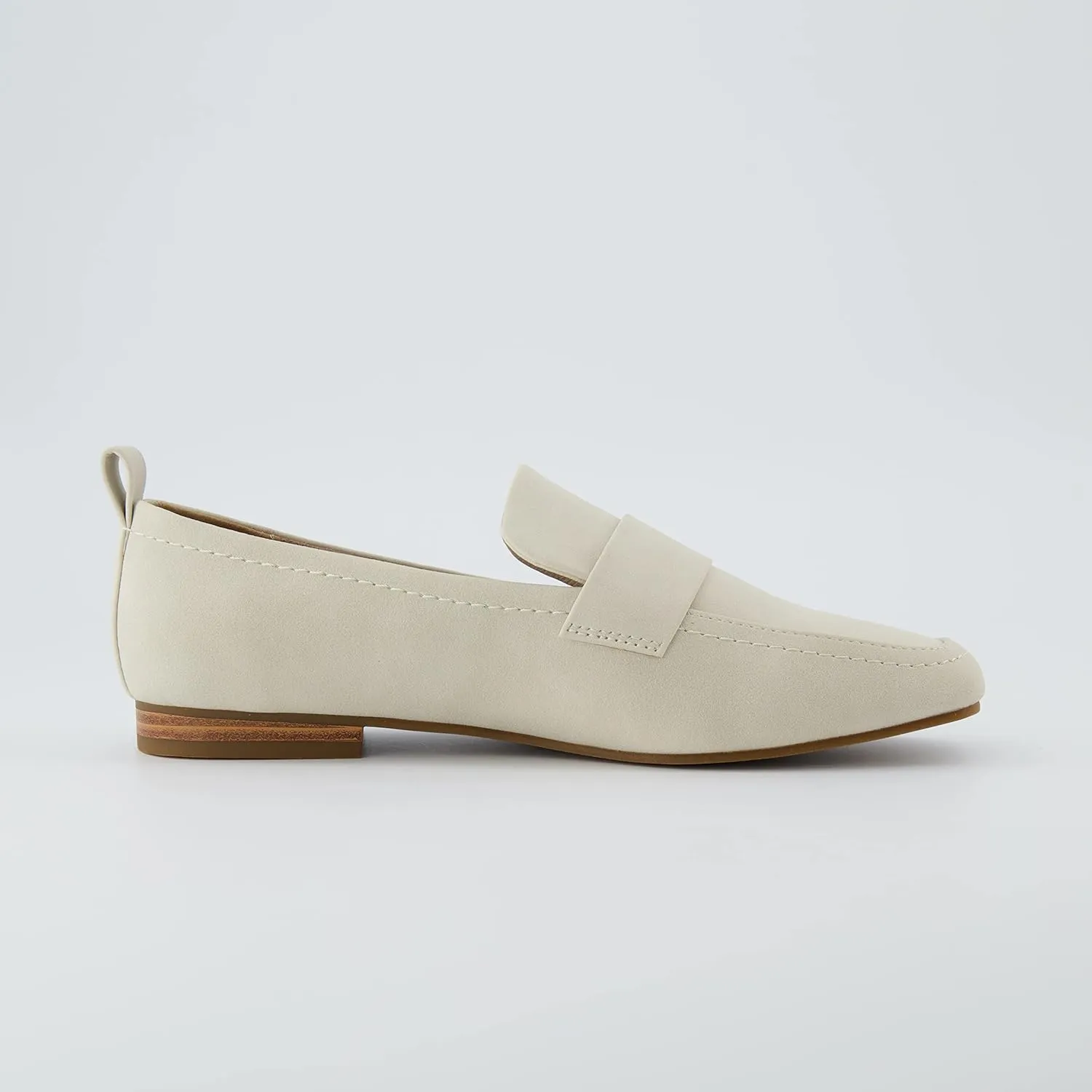 CUSHIONAIRE Women's Gramercy Slip on Loafer  Memory Foam, Wide Widths Available