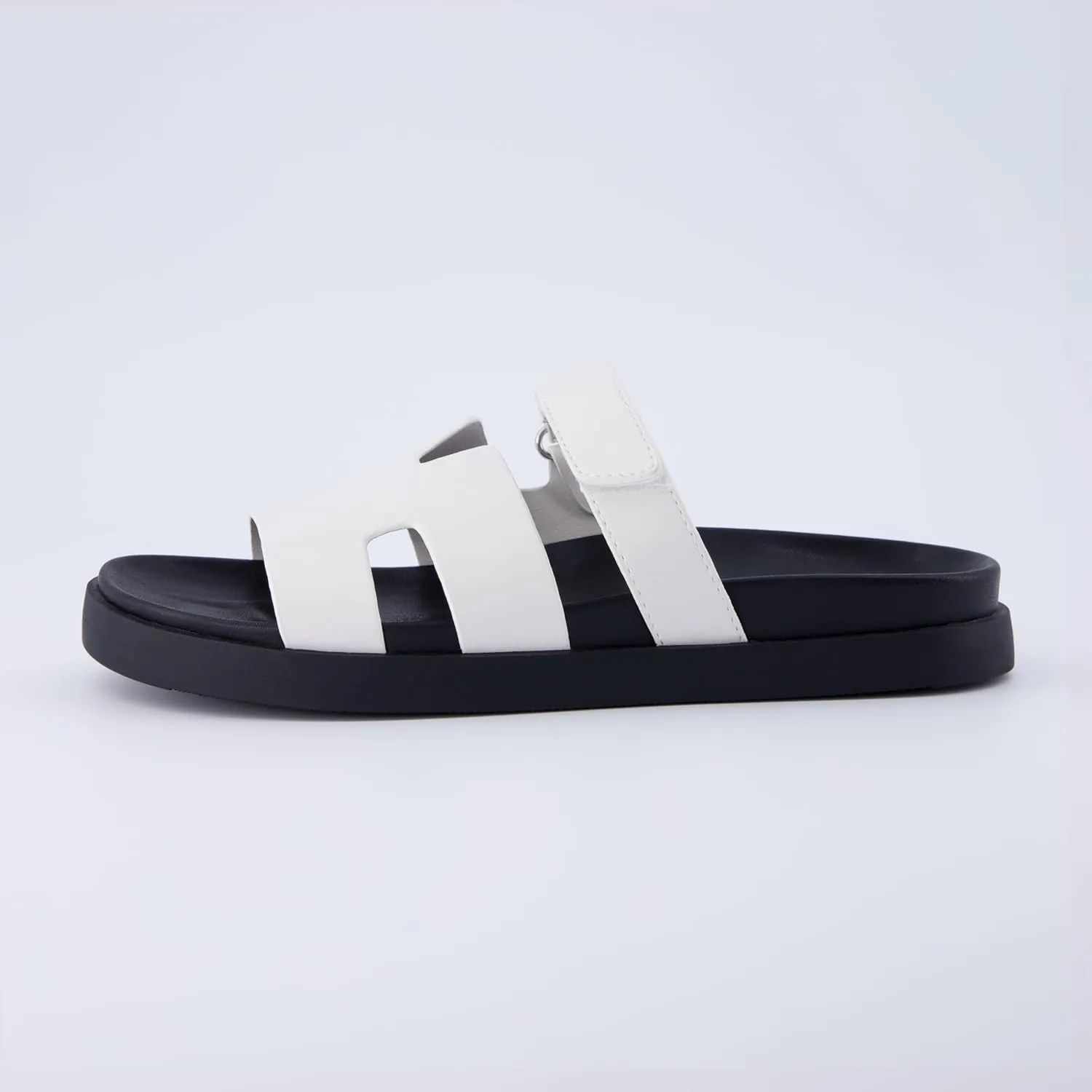 CUSHIONAIRE Women's Lotto footbed sandal with  Comfort, Wide Widths Available