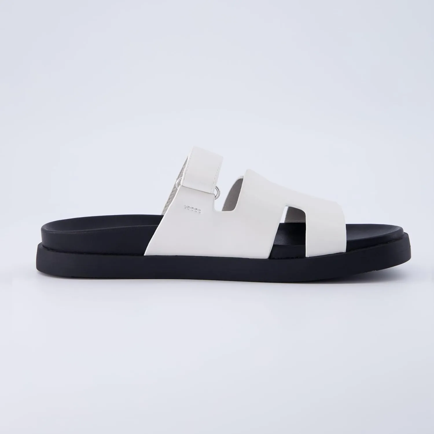 CUSHIONAIRE Women's Lotto footbed sandal with  Comfort, Wide Widths Available