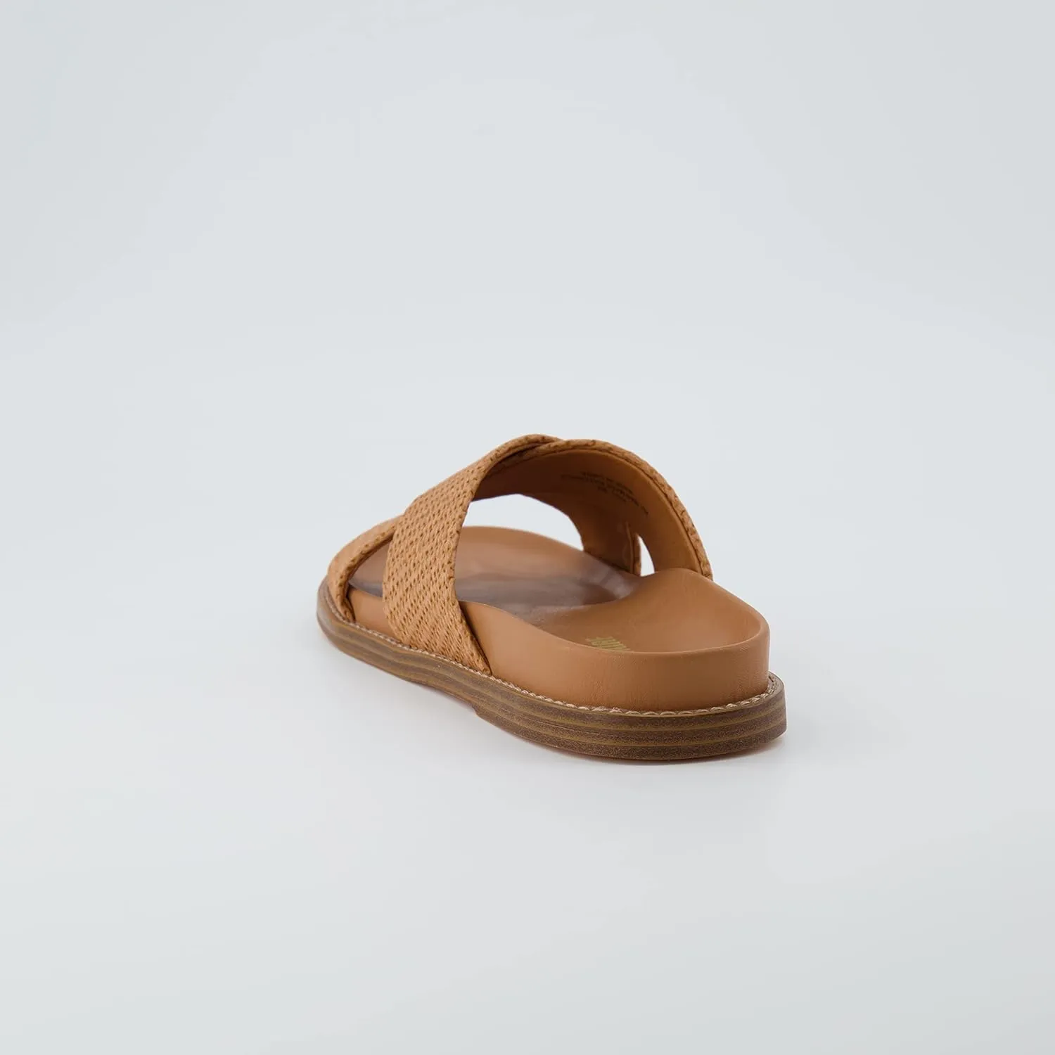 CUSHIONAIRE Women's Nell footbed sandal with  Comfort, Wide Widths Available