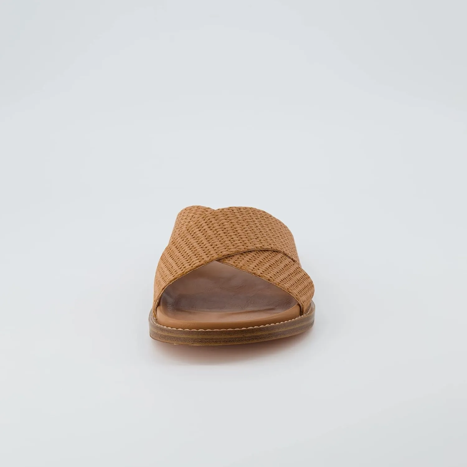 CUSHIONAIRE Women's Nell footbed sandal with  Comfort, Wide Widths Available