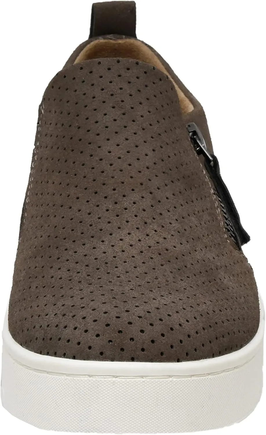 CUSHIONAIRE Women's Nissa Casual Zipper Slip on with  Memory Foam & Wide Widths Available