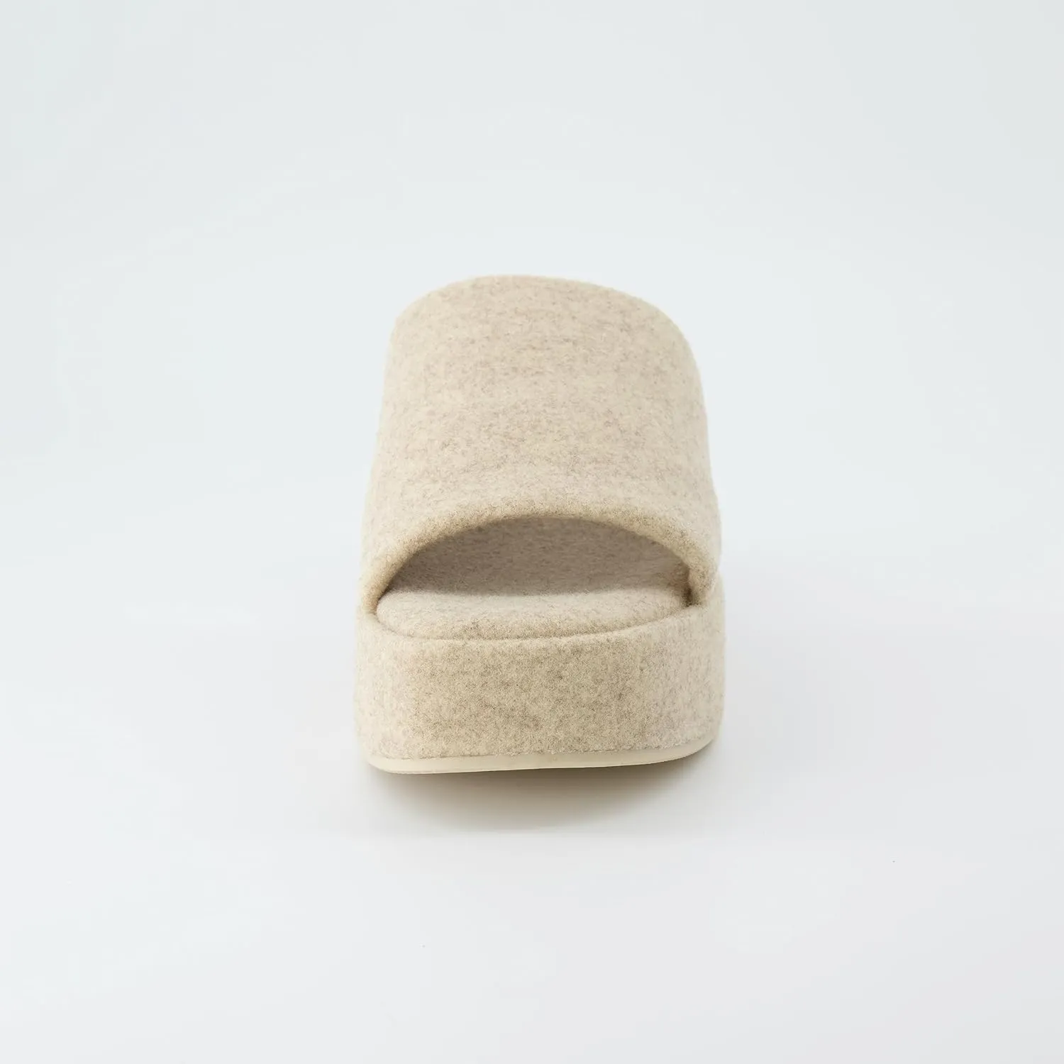 CUSHIONAIRE Women's Spin one band platform sandal with  Memory Foam
