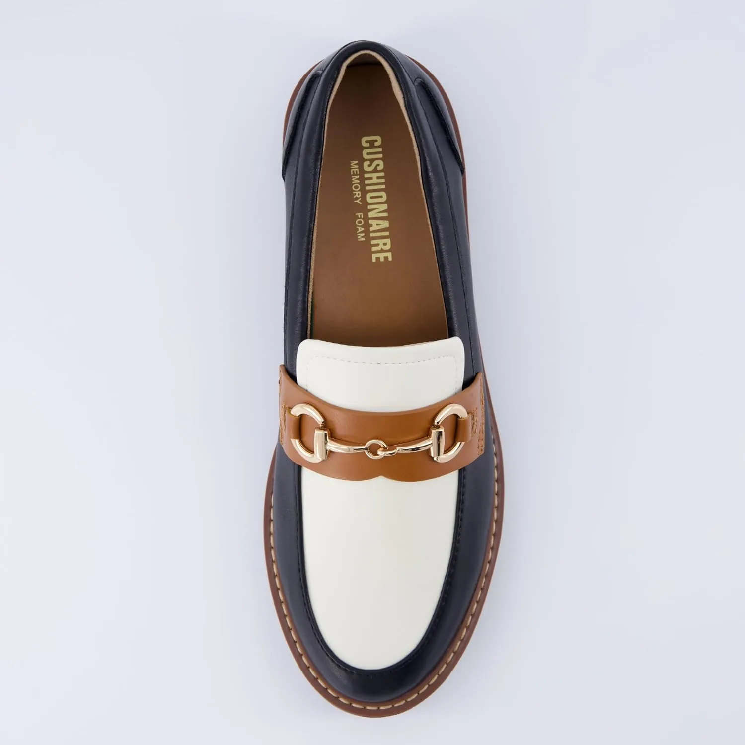 CUSHIONAIRE Women's Verve Slip on Loafer  Memory Foam, Wide Widths Available
