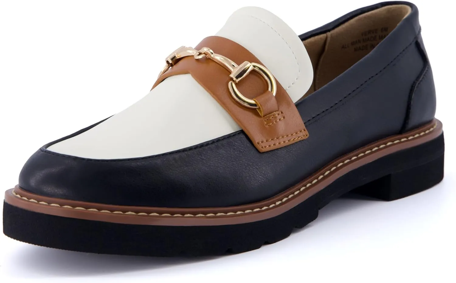 CUSHIONAIRE Women's Verve Slip on Loafer  Memory Foam, Wide Widths Available