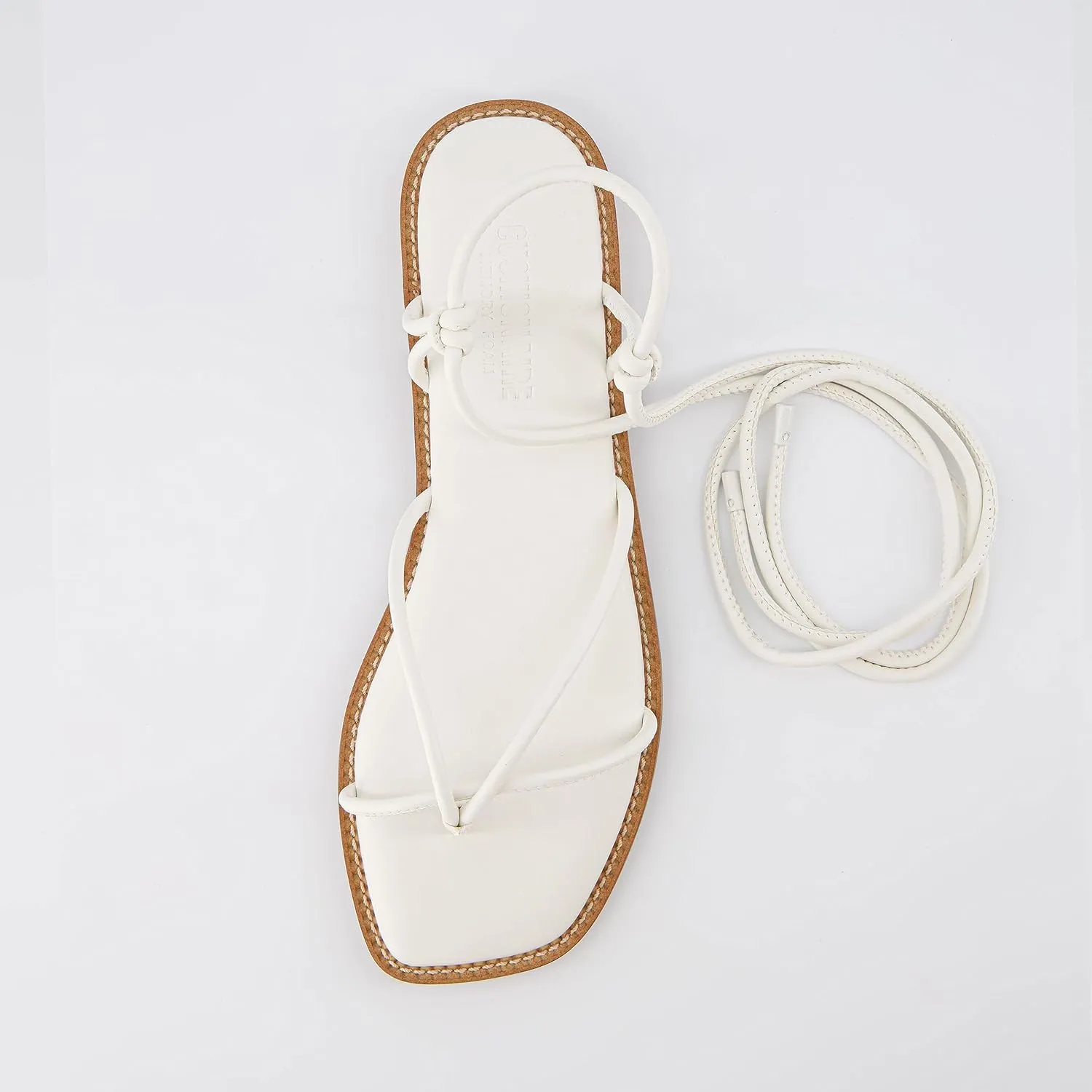 CUSHIONAIRE Women's Virtue lace up sandal  Memory Foam, Wide Widths Available