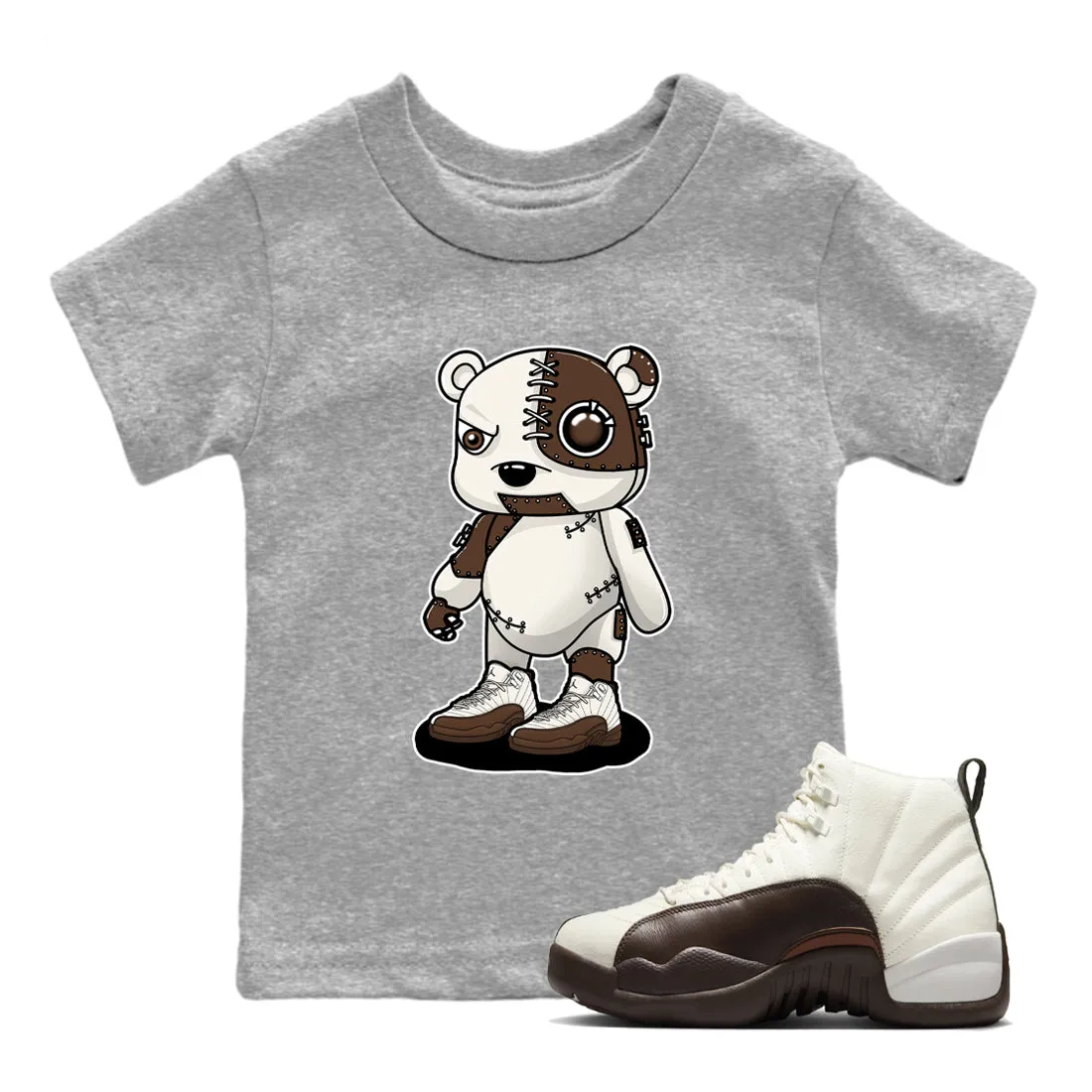 Cyborg Baroque 12 - Best-price offer Brown Tees Kids Sneaker Satisfaction guaranteed Air Jordan Bear SNRT