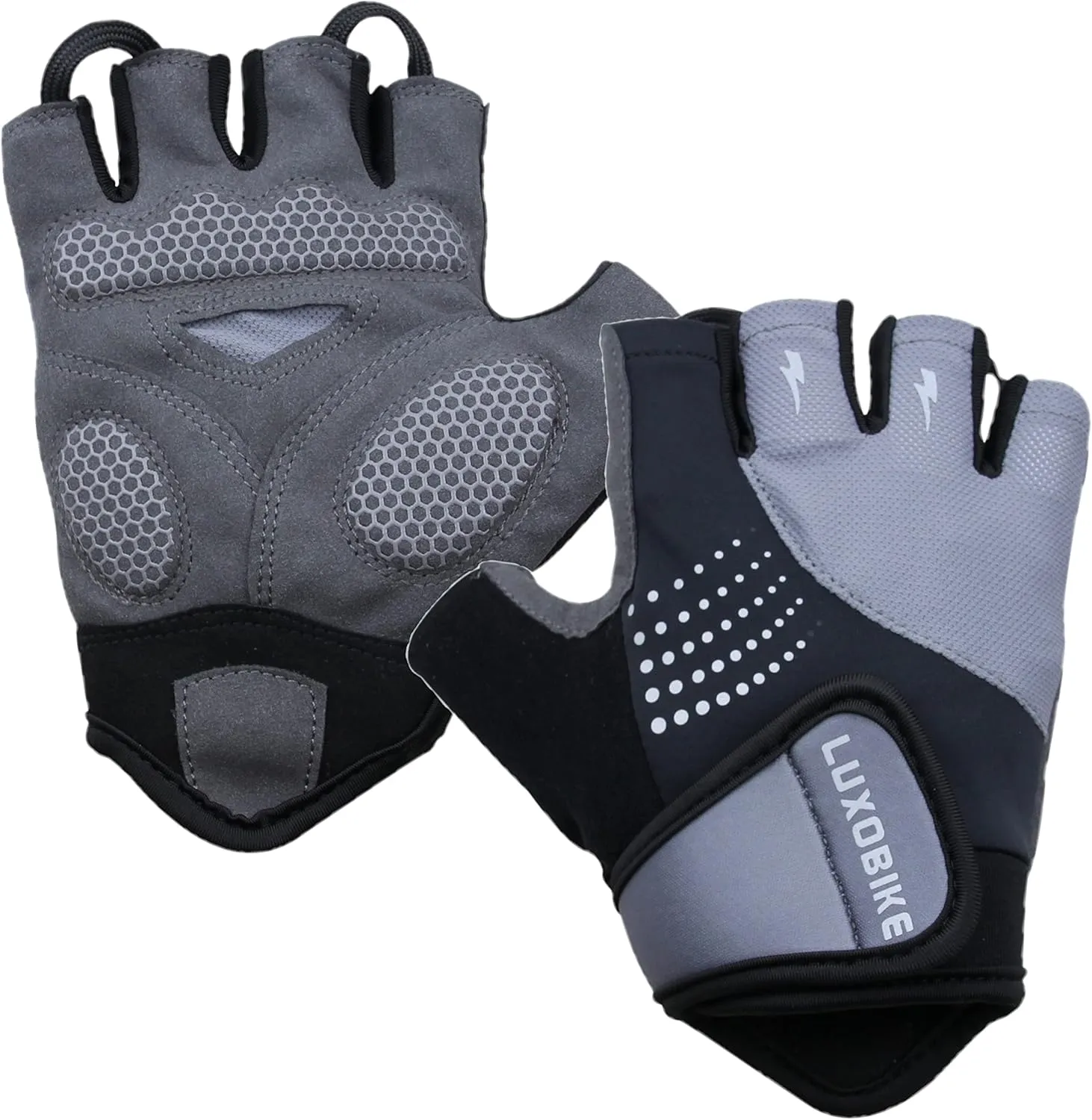 Cycling Gloves Mountain Bike for Men – Shock Absorbing SBR Gel Padded – Anti Slip Palm – Ultra Breathable – Specialized for Mens Bicycling, Biking, MTB Biker, Road Bicycle Riding