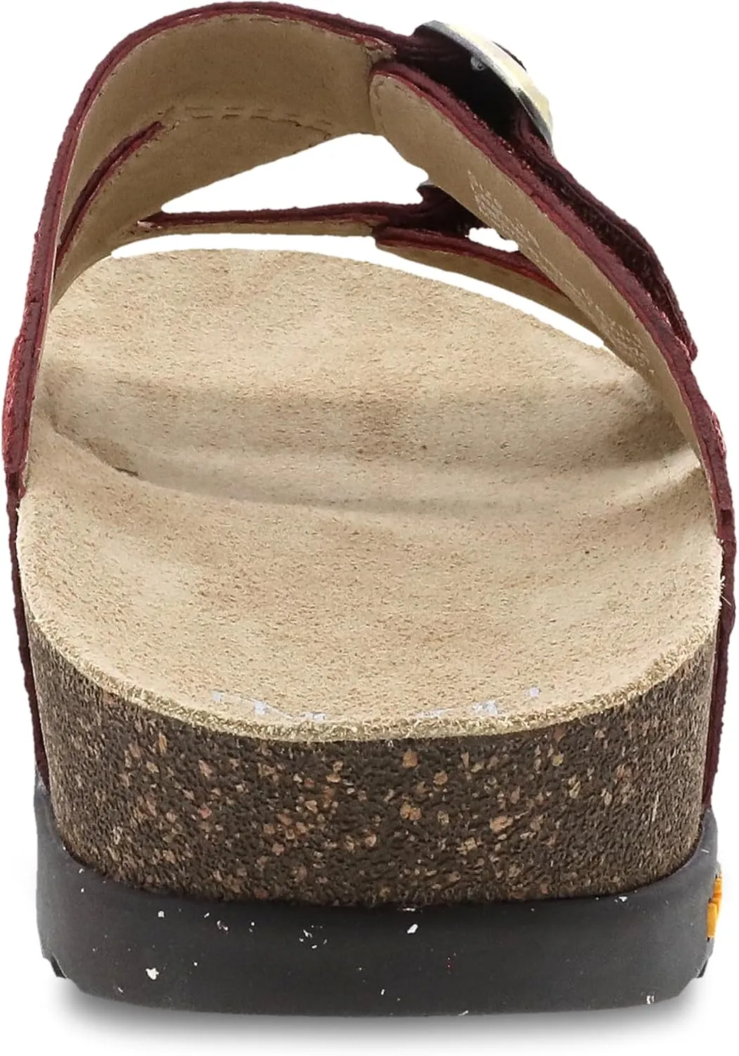 Dansko Dayna Double Buckle, Slip-On Sandal for Women - Cushioned Cork Midsole for Comfort and Shock Absorption - Vibram ECOSTEP EVO Rubber Outsole for Long-Lasting Wear