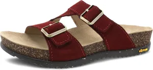 Dansko Dayna Double Buckle, Slip-On Sandal for Women - Cushioned Cork Midsole for Comfort and Shock Absorption - Vibram ECOSTEP EVO Rubber Outsole for Long-Lasting Wear