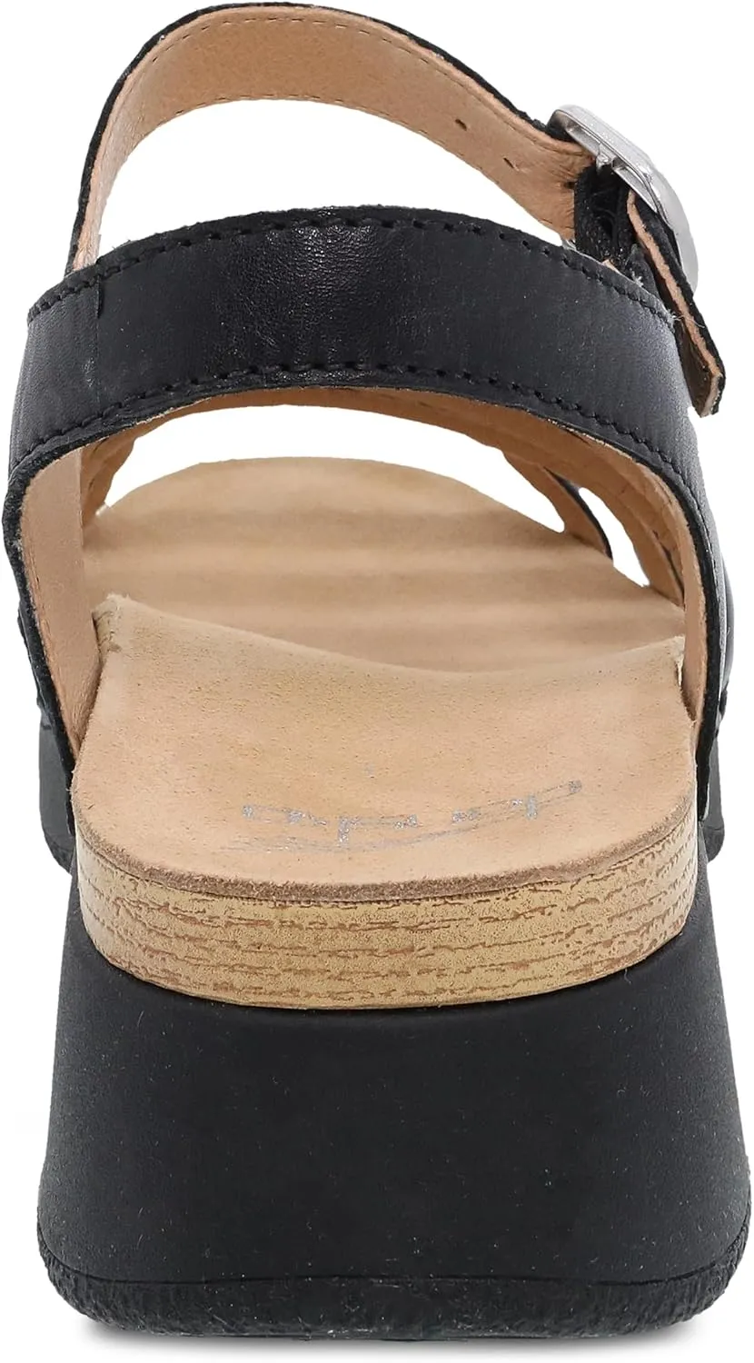 Dansko Roxie Strappy Sandal for Women - Colorful and Stylish Shoe with a Cushioned Footbed- All-Day Legendary Comfort