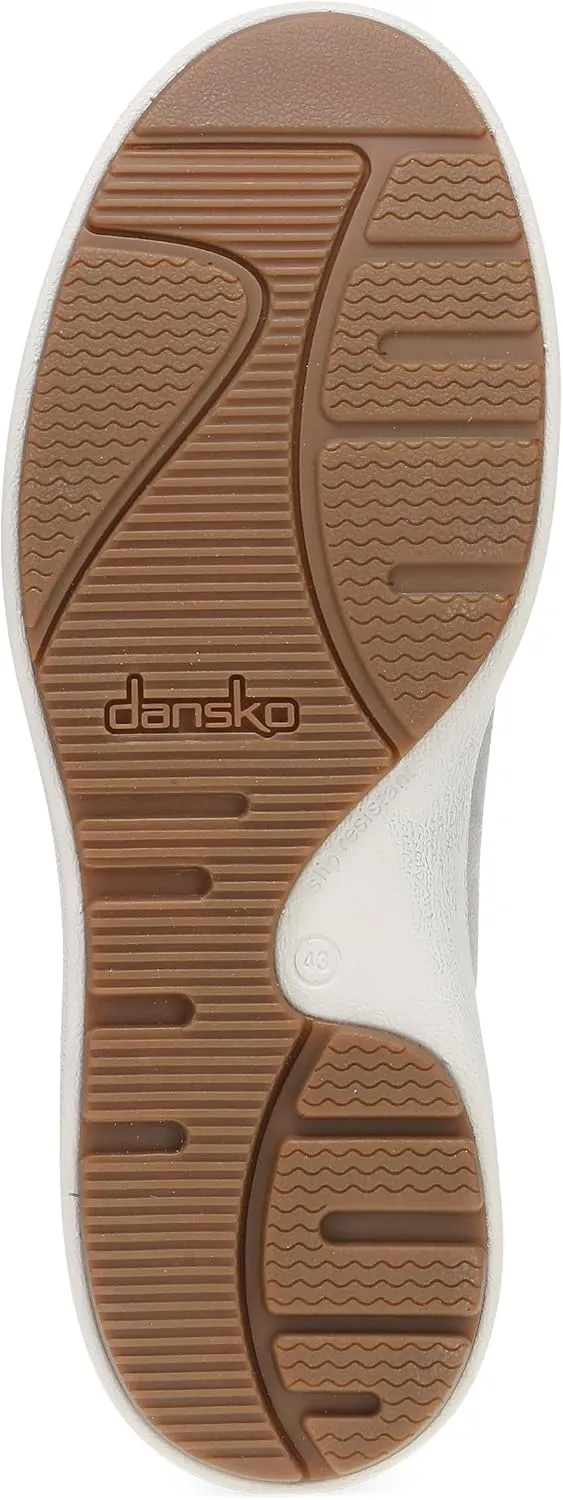 Dansko Trevor Lace up Stylish Sneaker for Men - Leather Linings for Breathability - Slip-Resistant Outsole