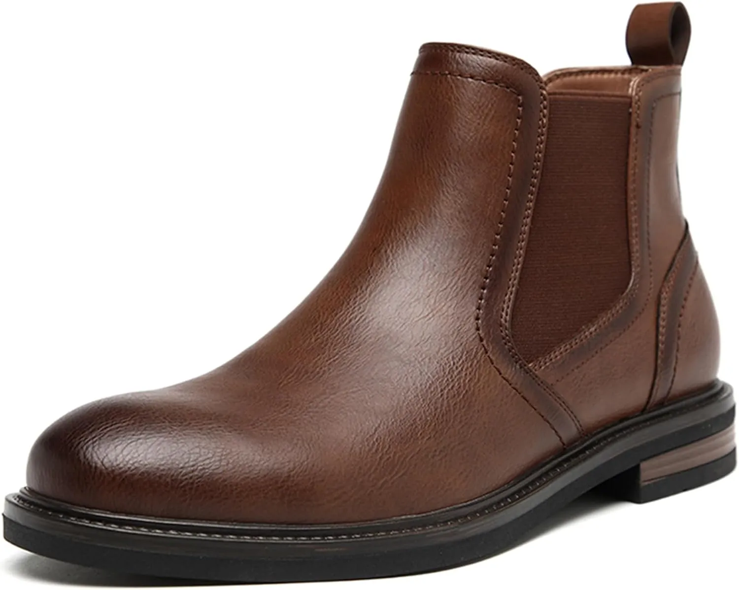 DECARSDZ Men's Chelsea Boots Casual Classic Comfy Slip-On Suede Chukka Mens Ankle Boot