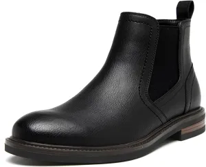DECARSDZ Men's Chelsea Boots Casual Classic Comfy Slip-On Suede Chukka Mens Ankle Boot