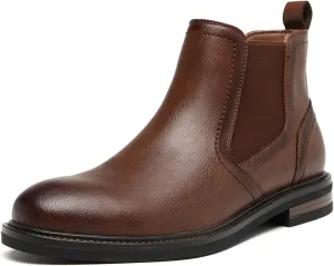 DECARSDZ Men's Chelsea Boots Casual Classic Comfy Slip-On Suede Chukka Mens Ankle Boot