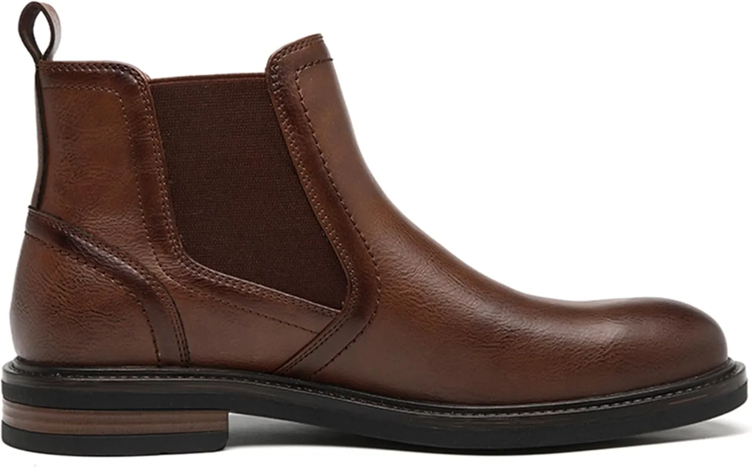 DECARSDZ Men's Chelsea Boots Casual Classic Comfy Slip-On Suede Chukka Mens Ankle Boot